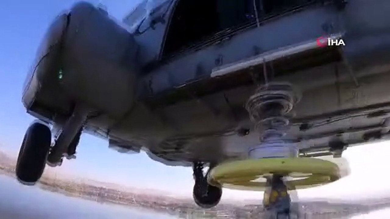 Le commandement des forces aériennes a mené un exercice de sauvetage du personnel à Ankara