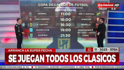 Copa de Liga: superfechas de clásicos para todos los gustos