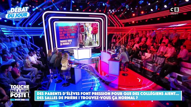 Hugo Manos recadré par Cyril Hanouna dans TPMP Week-end ce vendredi 29 septembre 2023 sur C8.