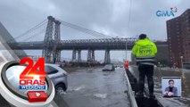 New York City, nasa state of emergency dahil sa matinding baha at ulan | 24 Oras Weekend