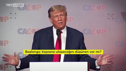 Trump, yönünü şaşıran Biden'ın taklidini yaptı
