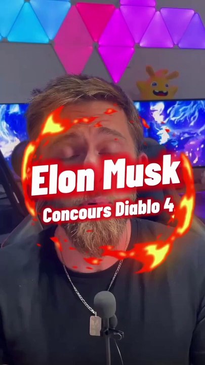 Concours Diablo 4 organisé par Elon Musk