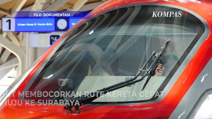 Kereta Cepat Direncanakan hingga Surabaya, Bakal Lewati Rute Ini