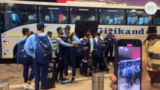 Indian Cricket Team Spotted at the Airport