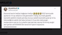 Dilan Polat, vergi kaçırdıklarını iddia eden gazeteciye küfür ve hakaretler savurdu