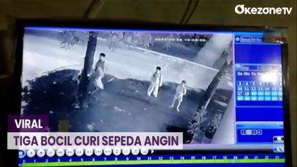 Aksi Pencurian Sepeda Angin di Mojokerto Viral di Medsos, Pelakunya Tiga Orang Bocah