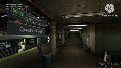 GTA IV Subway train A/8 ride