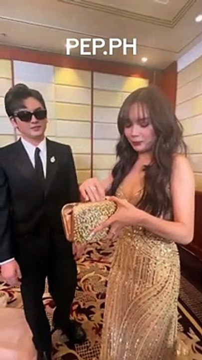May dala si Francine Diaz sa kanyang bag na para kay Seth Fedelin #abscbnball2023 #shorts