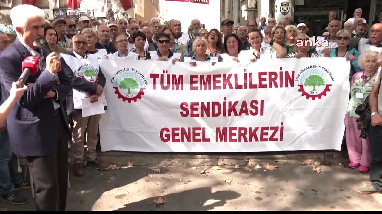 Les retraités ont protesté contre leurs salaires à Ankara : « Nous avons besoin de pain, pas d'espoir. Nous avons besoin d'un revenu humainement viable＂