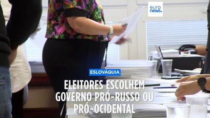 Eslovacos vão às urnas escolher entre primeiro-ministro pró-russo ou pró-ocidental