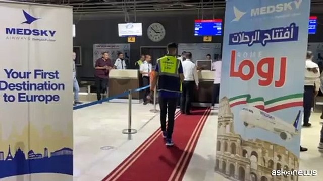 Libia, al via i voli diretti Tripoli-Roma dopo dieci anni