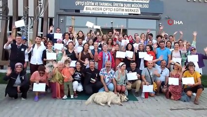 BAÇEM'de düzenlenen Tıbbı Aromatik Bitki Yetiştiriciliği kursu sona erdi