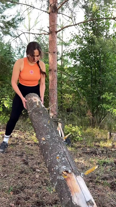 Forest GIRL & BEST tool #camping #survival #bushcraft #outdoors #marusya #shiklina #fitness #sport