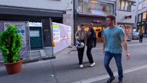 Bushman Prank makes everyone crazy in St. Gallen city (Switzerland)