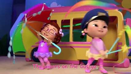Wheels on the Bus (Cece's Pretend Play Version) - CoComelon Nursery Rhymes & Kids Songs