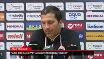Antalyaspor Teknik Sorumlusu Joao Tralhao: Adil bir galibiyet aldığımızı düşünüyorum