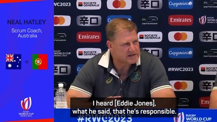 Eddie Jones not solely responsible for poor World Cup - Wallabies scrum coach