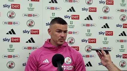 Crawley Town skipper Ben Gladwin after the 3-0 win against Sutton United