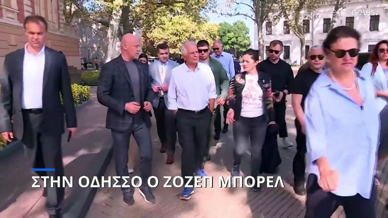 Αιφνιδιαστική επίσκεψη Μπορέλ στην Οδησσό