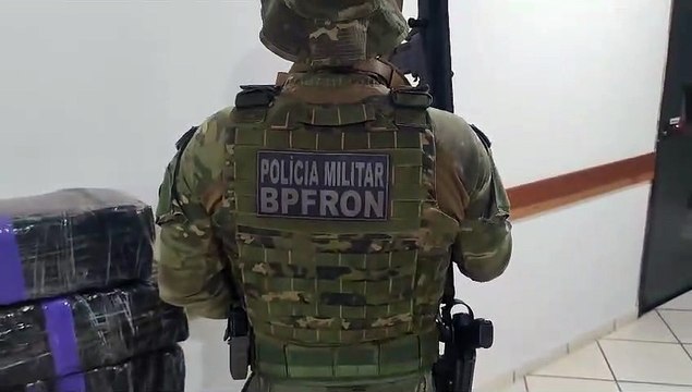 BPFron apreende 454 quilos de maconha em Umuarama