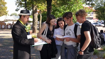 Literacka gra miejska "Krokodyla daj mi luby..." w Kolbuszowej