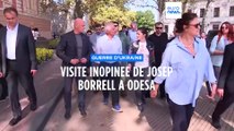 Ukraine : visite inopinée de Josep Borrell à Odessa