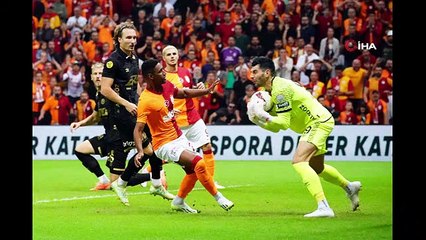 Super League Trendyol： Galatasaray： 0 - Ankaragücü： 0 (Première mi-temps)
