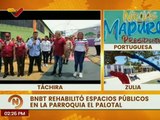 GMBNBT rehabilita 150 fachadas en la parroquia El Palotal del estado Táchira