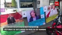 Colectivo feminista se declara en huelga de hambre en Oaxaca