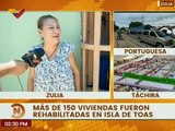 GMBNBT rehabilita viviendas y espacios públicos en el municipio Almirante Padilla del estado Zulia