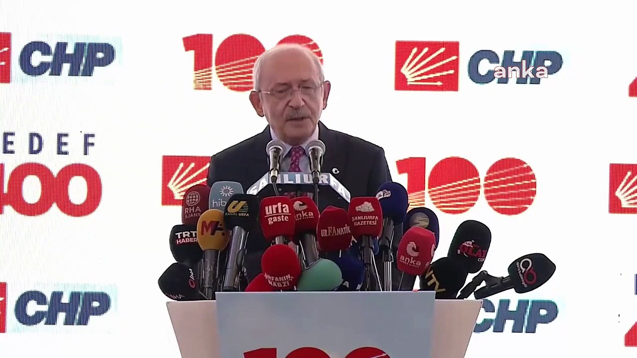 Kılıçdaroğlu s'est adressé aux habitants de Şanlıurfa : ＂Je promets, j'ai promis pour l'électricité, je promets pour les salles de classe, la municipalité métropolitaine...