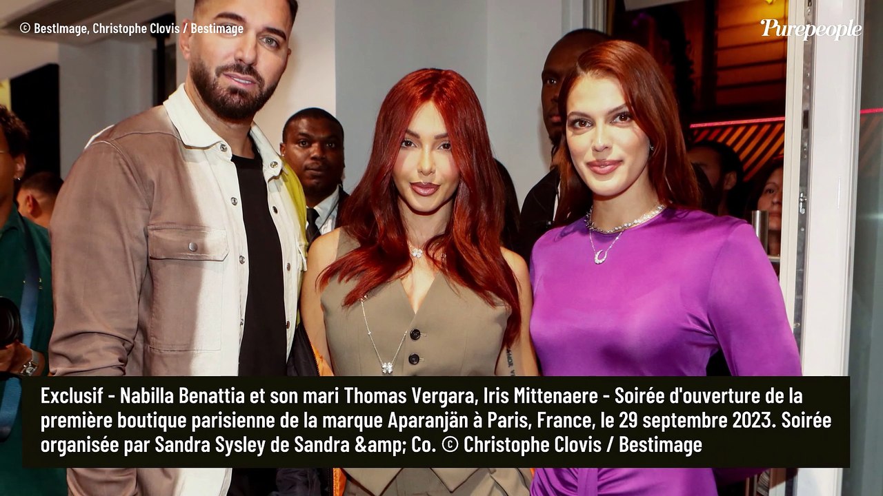 Nabilla devient rousse et pose avec Thomas Vergara, devant Tomer Sisley et sa femme Sandra très amoureux !