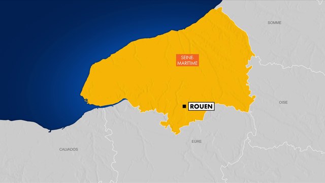 Rouen : un important incendie s'est déclaré dans un immeuble du quartier Saint-Julien