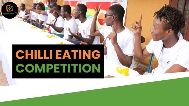 Burkina Faso: Chilli eating competition