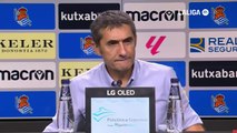 Rueda de prensa de Valverde tras el Real Sociedad 3 Athletic 0