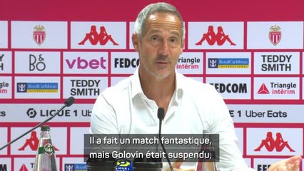 7e j. - Adi Hütter : "Akliouche a fait un match fantastique"