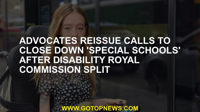 Advocates reissue calls to close down 'special schools' after disability royal commission split