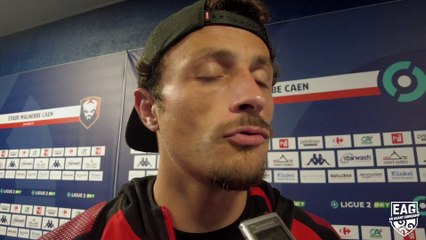 Pierre Lemonnier après Caen-EAG