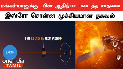பூமியின் ஈர்ப்பு மண்டலத்தை விட்டுப்போன ஆதித்யா L1.. இஸ்ரோ கொடுத்த அப்டேட்