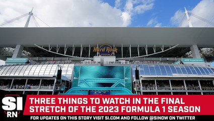 Three Things To Watch: Formula 1
