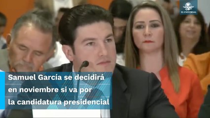 Si postulan a Ebrard en MC habría peleas y división interna: Samuel García
