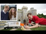 Kate Middleton e William sono stati onorati in un'esibizione di Lego 