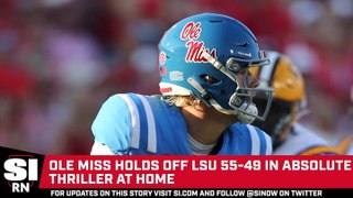 Ole Miss Holds Off LSU 55-49