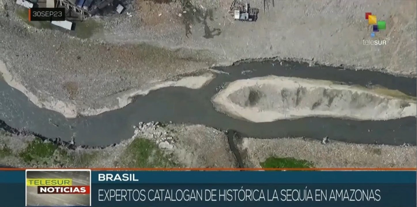 La sequía afecta a más de 100.000 personas en estado Amazonas, Brasil