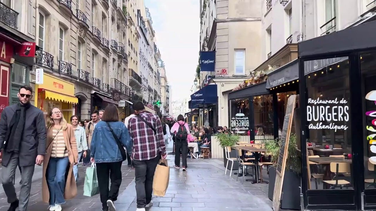 WALK IN PARIS "BEAUTIFUL CHAMPS-ÉLYSÉES WALK" Tip Top Street Walk