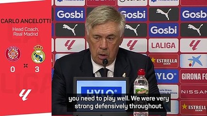 Ancelotti delighted with Girona win as Nacho apologises for red card tackle