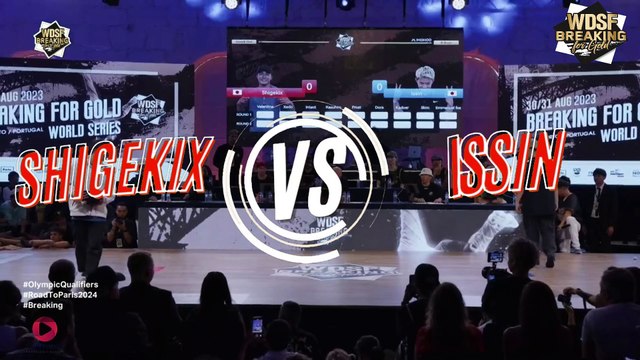 SHIGEKIX VS ISSIN | TOP 8 | BBOY BATTLE | BREAKING FOR GOLD PORTO/PORTUGAL 2023