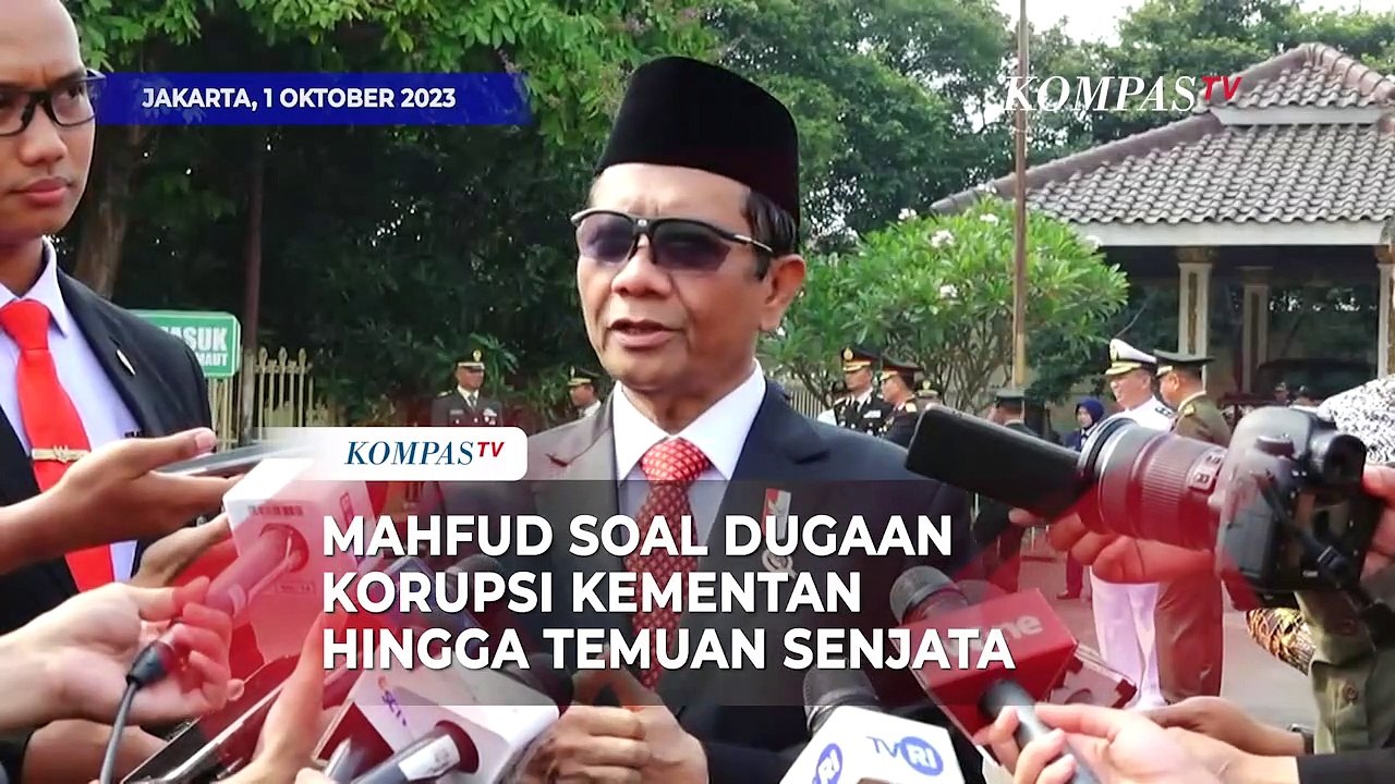 Mahfud MD Bicara Soal Dugaan Korupsi di Kementan Hingga Temuan Senjata Api di Rumah Dinas