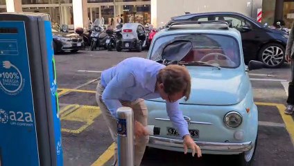 Come trasformare la vecchia 500 in un'auto elettrica