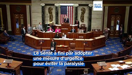 Coup de théâtre aux Etats-Unis, le "shutdown" évité in extremis